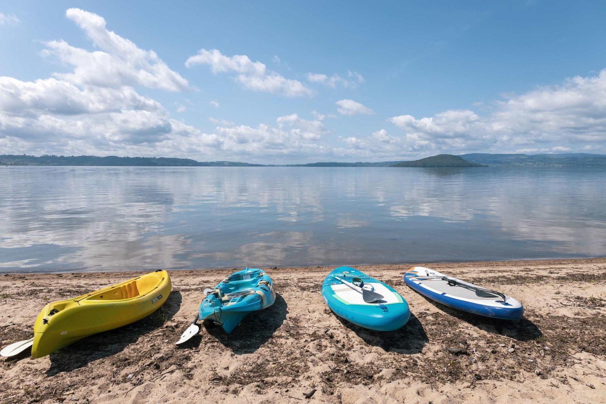 Jandals & Joy Lakefront Retreat Rotorua Dış mekan fotoğraf